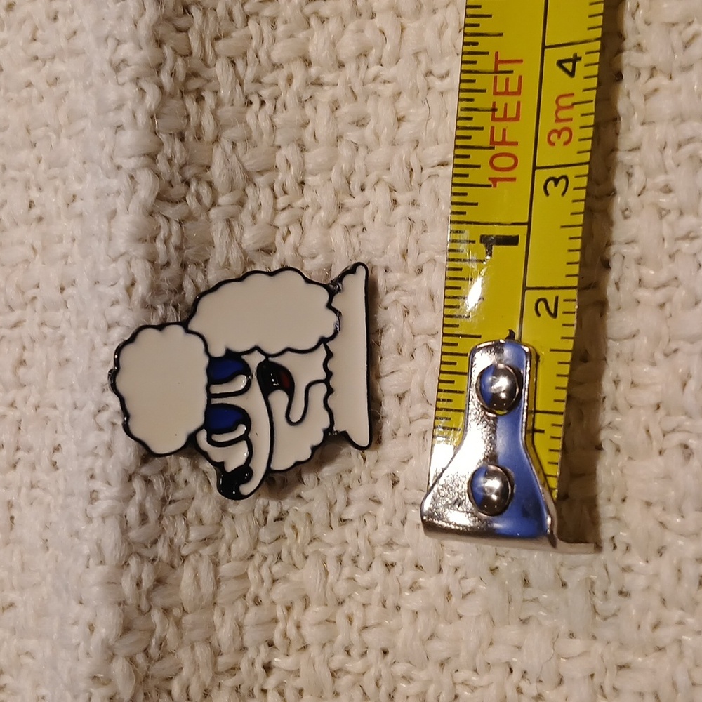 FOR @ecelliott / 5/$25 NEW Cartoon Poodle Enamel Pin - Picture 3 of 4